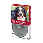 Bayer Advantix Spot On-за кучета от 40 до 60 кг. / кутия с четири броя пипети /