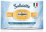 Camon Cleaning Vanilla - мокри кърпички с аромат на ванилия за почистване на козина и лапи 15 броя
