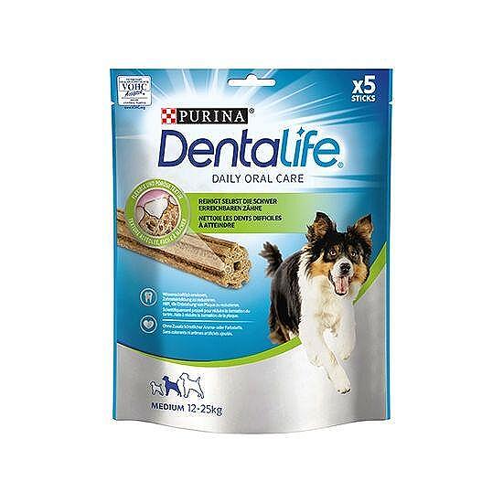 DENTALIFE Sticks - лакомство за кучета от средни породи 115 гр.