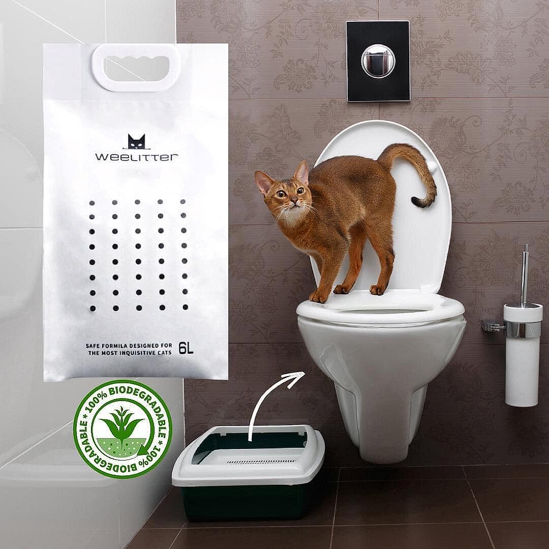 WeeLitter Coffe - екологична котешка тоалетна от соя 18 литра/различни аромати