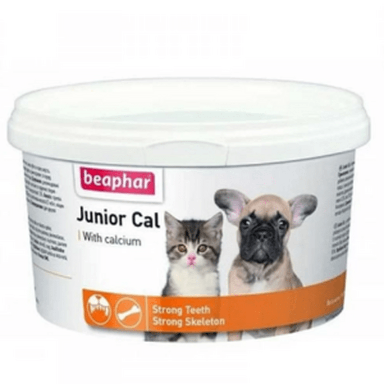 Beaphar Junior Cal - калций на прах за кученца и котенца 200 гр.