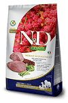N&D Quinoa Weight Management Lamb, Broccoli – пълноценна храна с киноа за кучета над 1г. за всички породи за контрол на теглото с агнешко и броколи 7 кг.