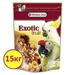 Versele Laga - Exotic Fruit mix - храна за големи папагали с екзотични плодове, 15 кг.