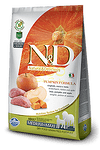 N&D Pumpkin Boar & Apple Medium / Maxi Adult - пълноценна храна с тиква за кучета в зряла възраст една година, от средните и едри породи с месо от глиган и ябълка 3кг.