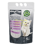 KittyMax Бял бентонит от най-високо качество с аромат на лавандула - 5л