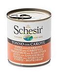 Schesir Tuna With Carrots 285g - филенца риба тон с моркови c2805
