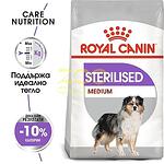 Royal Canin Medium Sterilised - специално разработена за кастрирани кучета средни породи 12 кг.