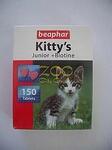 Beaphar Kittys Junior - витаминно лакомство за котки от 1 до 12 месеца 150 таблетки