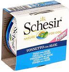 Schesir Nature Puppy Tuna with Aloe - за кученца от 1 до 12 месеца с риба тон и алое 150 гр.