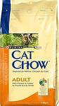 Cat Chow Adult - пълноценна храна с пилешко месо за котки над 12 месеца 15 кг.