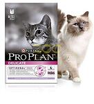Pro Plan Delicate - с пуйка и ориз, за котки от 1 до 7 години с чуствителна храносмилателна система 400 гр.
