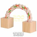 Trixie - Playing Rope - играчка за морски свинчета и зайчета 20 см.