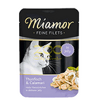 Пауч Miamor Premium с Филе от Риба Тон и Калмари 100гр