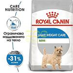 Royal Canin Mini Ligh Weight Care - специално разработена за кучета малки породи склонни към затлъстяване