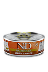 N&D Cat Vension & Pumpkin - с еленово месо и тиква 80 гр.