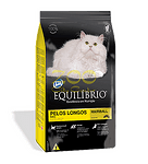 Equilibrio Adult Cat Long Hair - Пълноценна храна със специална грижа за израснали котки от дългокосмести породи 7.5 кг.