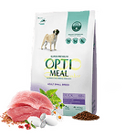 Opti Meal Mini Dog Adult Duck - За кучета над 12 месеца от дребни породи с патица