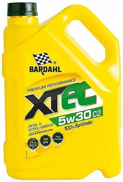 BARDAHL XTEC 5W30 C2 12x1L SN/CF FIAT 9.55535-S1 RN 0700 PSA B712290