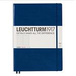Тефтер А4+ Leuchtturm1917 Notebook Master Slim Red, твърда корица-Copy