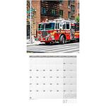 Календар Ackermann Feuerwehr - Пожарни коли, 2023 година