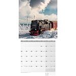 Календар Ackermann Lokomotiven - Локомотиви, 2023 година