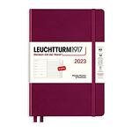 Тефтер А5 Leuchtturm1917 Weekly Planner & Notebook 2023, Port Red