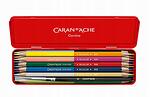 Комплект цветни моливи Caran d'Ache - Prismalo Bicolor