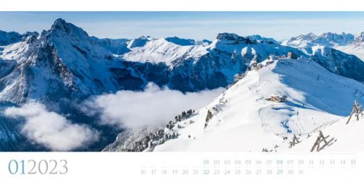 Календар Ackermann Dolomiten - Доломити, 2023 година