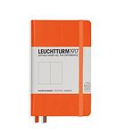 Тефтер А6 Leuchtturm1917 Notebook Pocket. твърда корица, Orange, редове
