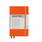Тефтер А6 Leuchtturm1917 Notebook Pocket Orange, твърда корица