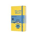 Жълт тефтер Moleskine Minions Yellow Bello! Pocket с широки редове, Limited Edition
