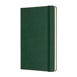 Тефтер Moleskine - Classic Myrtle Green с твърди корици и листа на широки редове