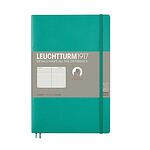 Тефтер B6+ Leuchtturm1917 Notebook Paperback, Emerald, на точки, мека корица