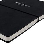 Тефтер Victoria's Journals, A5 - KUKA, черен с пластична корица