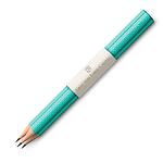 Комплект 3 молива Graf von Faber - Castell Guilloche Turquoise