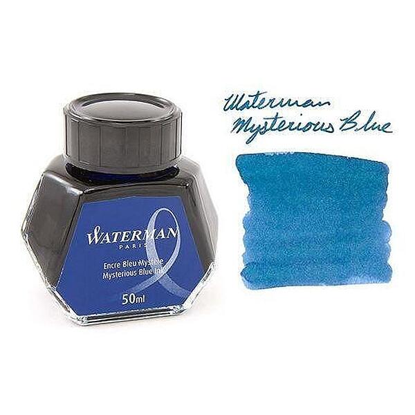 Waterman Ink Bottle 50ml - Serenity Blue