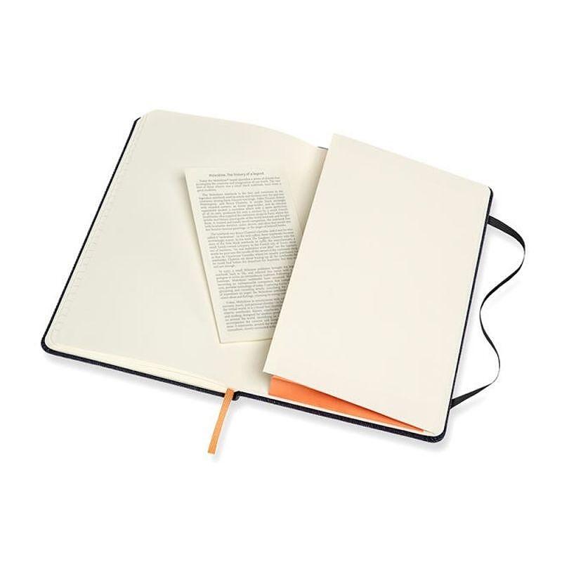 Класически тефтер Moleskine Limited Editions Denim Prussian Blue с