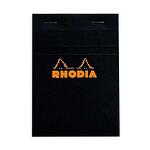 Черен блок - пад Rhodia Basics №13 - 80 листа на малки квадратчета