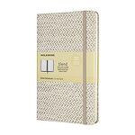 Тефтер Moleskine Limited Editions Blend Jacquard Weave Beige с твърди корици и линирани страници