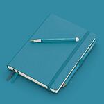 Химикалка Leuchtturm1917 Drehgriffel Smooth Colors Collection Ocean, черен гел пълнител