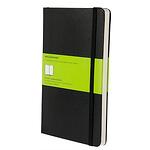 Голям тефтер Moleskine - Classic с бели нелинирани листа
