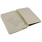Голям тефтер Moleskine - Classic с бели нелинирани листа