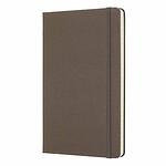 Класически кафяв тефтер Moleskine Classic Earth Brown с твърди корици и нелинирани страници