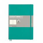 Тефтер B5 Leuchtturm1917 Notebook Composition, мека корица, Emerald, редове