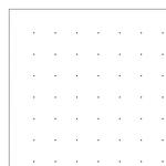 Пълнител за органайзер Filofax Pocket Dotted - 30 бели листа на точки