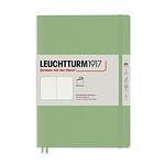 Тефтер B5 Leuchtturm1917 Notebook Composition, меки корици, Sage, редове
