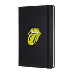 Черен тефтер Moleskine Limited Edition Rolling Stones с широки редове