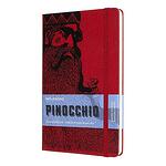 Класически тефтер Moleskine Limited Edition Pinocchio Mangiafuoco с твърди корици и нелинирани страници