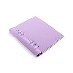Тефтер Filofax - Clipbook Classic Pastels, A5 Notebook, Orchid, с метални рингове