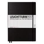 Тефтер А4+ Leuchtturm1917 Notebook Master Slim Black, твърда корица